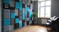 Panele akustyczne DECOR<br>skosowane